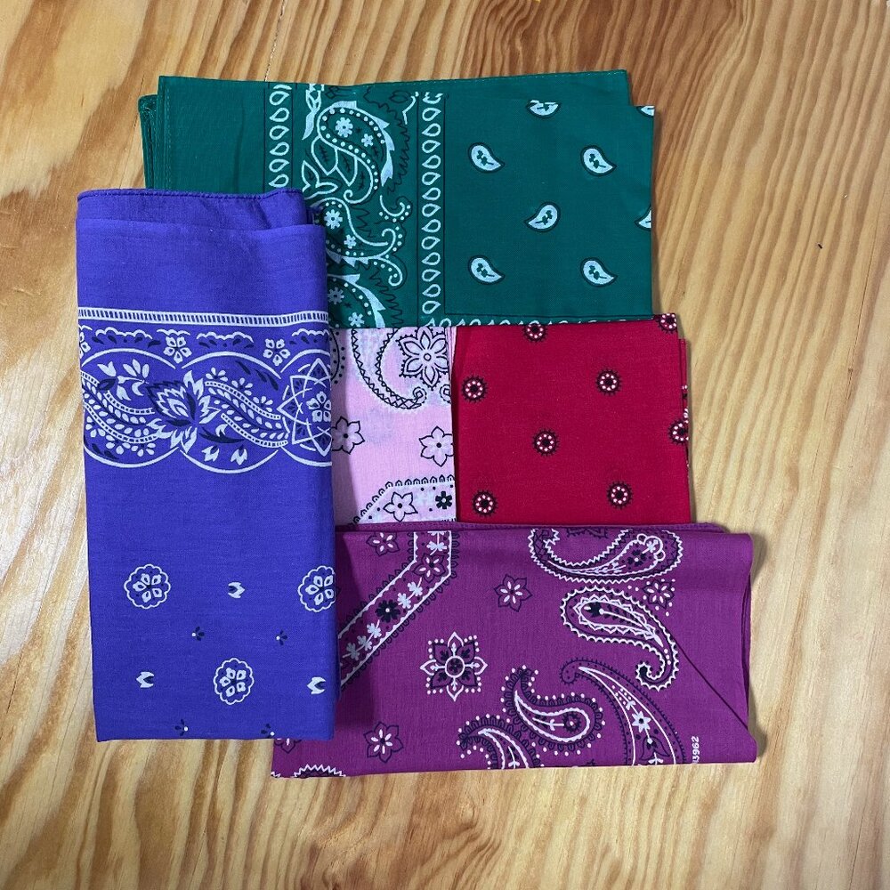 Multi Color Bandana's